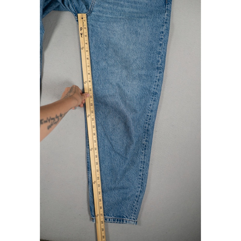 Reformation Cynthia High Rise Jeans Colorado Size 29 Womens Straight Leg Blue - Picture 8 of 10
